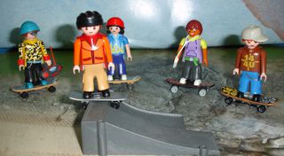 Playmobil Skateboards