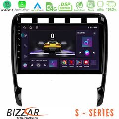 Bizzar S Series Porsche Cayenne 2003-2010 8core Android13 6+128GB Navigation Multimedia Tablet 9″