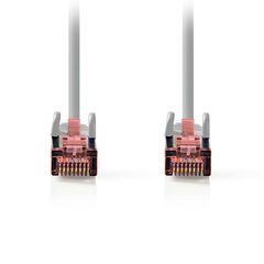 Καλώδιο δικτύου NEDIS CAT 6 S/FTP με μήκος 0.50m σε γκρι χρώμα