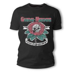 Guns N' Roses Μπλουζάκι T-shirt σε Μαύρο χρώμα TS70017