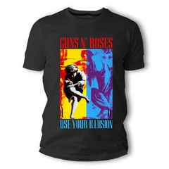 Guns N' Roses Μπλουζάκι T-shirt σε Μαύρο χρώμα TS70019