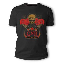 Guns N' Roses Μπλουζάκι T-shirt σε Μαύρο χρώμα TS70020
