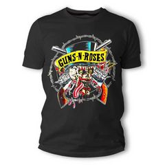 Guns N' Roses Μπλουζάκι T-shirt σε Μαύρο χρώμα TS70022