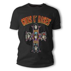 Guns N' Roses Μπλουζάκι T-shirt σε Μαύρο χρώμα TS70027