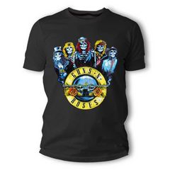 Guns N' Roses Μπλουζάκι T-shirt σε Μαύρο χρώμα TS70030