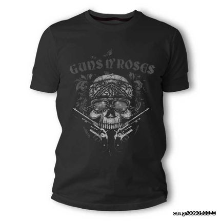 Guns N' Roses Μπλουζάκι T-shirt σε Μαύρο χρώμα TS70039