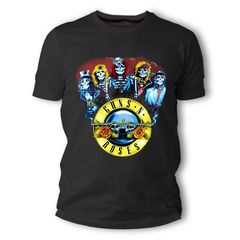 Guns N' Roses Μπλουζάκι T-shirt σε Μαύρο χρώμα TS70042