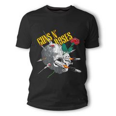 Guns N' Roses Μπλουζάκι T-shirt σε Μαύρο χρώμα TS70046