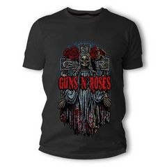 Guns N' Roses Μπλουζάκι T-shirt σε Μαύρο χρώμα TS70047