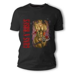 Guns N' Roses Μπλουζάκι T-shirt σε Μαύρο χρώμα TS70049