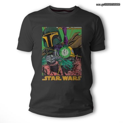 Μπλουζάκι T-shirt σε Μαύρο χρώμα Star Wars TS40087