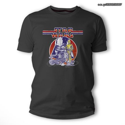 Μπλουζάκι T-shirt σε Μαύρο χρώμα Star Wars TS40088