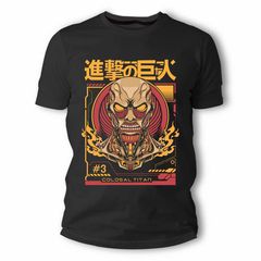 Attack on Titan Anime Άνιμε Μπλουζάκι T-shirt TS30038 Frisky