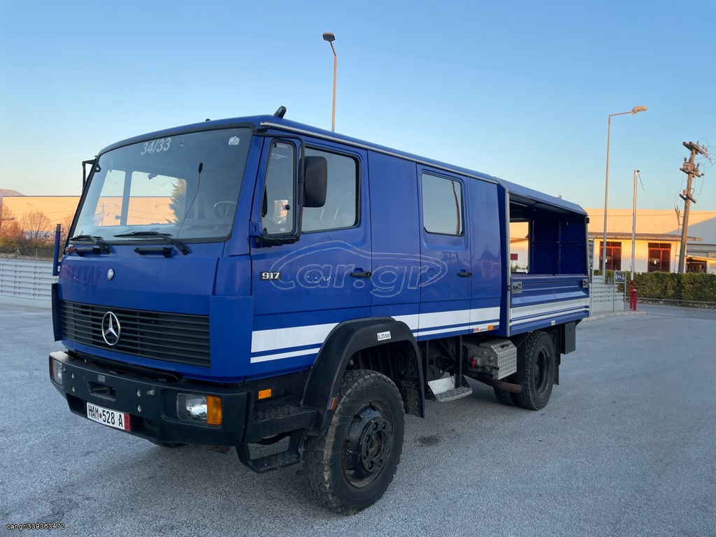 Φορτηγό Άνω Των 7.5τ Mercedes-Benz 1994 917 AF - 4X4 - 9 ΘΕΣΕΩΝ 