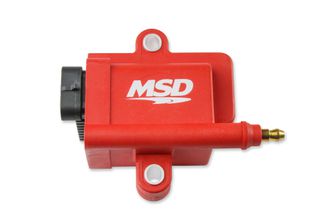 MSD Ignition Coil, Smart Coil, Red, Individual