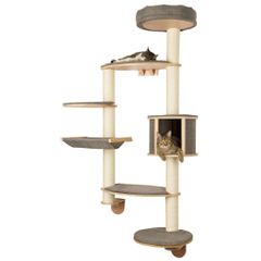 Kerbl Γατόδεντρο Επιτοίχιο Dolomit XL Tofana Γκρι 185 εκ. 81541