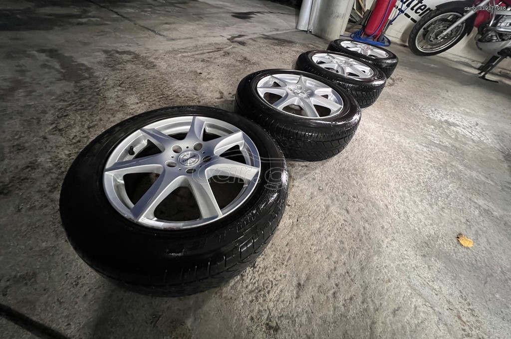ΖΑΝΤΑ ΑΛΟΥΜΙΝΙΟΥ (ENZO) NISSAN QASHQAI & JUKE 17ιντσών / 5x114 / ΖΑΝΤΟΛΑΣΤΙΧΑ (Nissan Qashqai -Nissan Juke-Renault Kadjar)