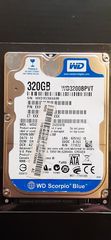 Scorpio Blue WD3200BPVT 320GB HDD 2.5"