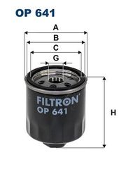 Φίλτρο λαδιού FILTRON OP 641