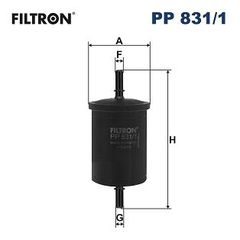 Φίλτρο καυσίμου FILTRON PP 831/1