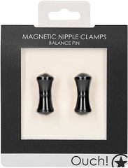 Magnetic Nipple Clamps - Balance Pin - Black