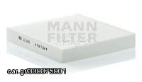 Φίλτρο, αέρας εσωτερικού χώρου MANN-FILTER CU 2345