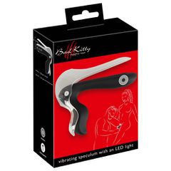 BAD KITTY Vibrating Speculum with Led Light