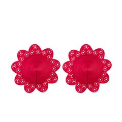 Obsessive A770 nipple covers Red O/S-thumb-1