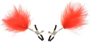 Guilty Toys Red Down Nipple Clips