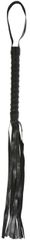 Black Ecological Leather Whip