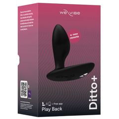 We Vibe Ditto Plus Vibrating Butt Plug Black-thumb-10