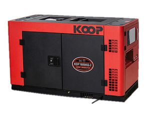 KOOP - KDF 16000 Q-3 - ΓΕΝΝΗΤΡΙΑ DIESEL ΚΛΕΙΣΤΟΥ ΤΥΠΟΥ ΧΑΜΗΛΟΥ ΘΟΡΥΒΟΥ KDF 16000 Q-3 (ΤΡΙΦΑΣΙΚΗ 400V/50HZ)(116370)