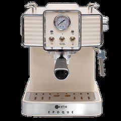 Estia 06-12342 Retro Epoque Μηχανή Espresso 1350W, Πίεσης 20bar, Μπεζ