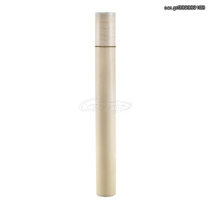 Λαμπάδα Γάμου Κούφιο Κερί Με Τρέσα 15x140cm NK015 (2ΤΜΧ.) Λευκό Με Βάση