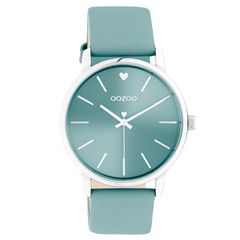 Ρολόι Γυναικείο Timepieces oozoo C10985 Γαλάζιο Γαλάζιο