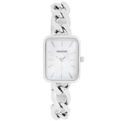 Ρολόι Γυναικείο Timepieces oozoo C11130 Ασημί Ασημί