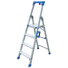 Σκάλα Αλουμινίου Heavy Duty 3+1 - ΕΠΑΓΓΕΛΜΑΤΙΚΕΣ - BULLE (#631086)