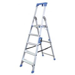 Σκάλα Αλουμινίου Heavy Duty 4+1 - ΕΠΑΓΓΕΛΜΑΤΙΚΕΣ - BULLE (#631087)