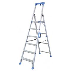 Σκάλα Αλουμινίου Heavy Duty 5+1 - ΕΠΑΓΓΕΛΜΑΤΙΚΕΣ - BULLE (#631088)