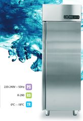 Ψυγείο Θάλαμος Κατάψυξη Με Μηχανή Βεβιασμένης Κυκλοφορίας Με Βεντιλατέρ με 1 Πόρτα  Διαστάσεις: 57x70x 203,5   
