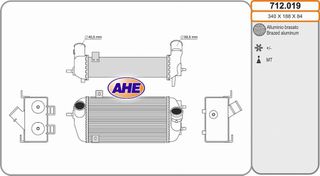 Carro Ψυγείο Intercooler 1.6 GDi Turbo Βενζίνη (340x190x90) κατάλληλο για HYUNDAI TUCSON II 2015-2018 (TL/TLE) / 282712B740 - 1 Τεμ