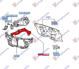 Σασί Εμπρός / HYUNDAI LANTRA J2 98-99 / 64601-29010 - Αριστερό - 1 Τεμ