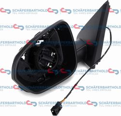 Carro ΚαθρέφτηΣ ΗΛΕΚΤΡΙΚΟΣ ΘερμαινόμενοΣ (5 PIN) (CONVEX GLASS) κατάλληλο για DACIA DUSTER II 2022-2024 (HM) / 963023958R - Αριστερό - 1 Τεμ