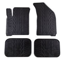 Apesan Πατάκια Αυτοκινήτου Από Λάστιχο Για Fiat Freemont 2012-2016 Μαύρο 4 Τεμάχια