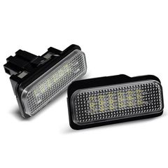 NTY ELP-ME-000 Led Φαναράκια Πινακίδας Για Mercedes-Benz E-Class W211, CLK W209, CLS W219, SLK R171, C-Class W203 Caravan Ζευγάρι 2 Τεμάχια