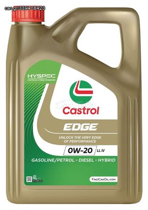 ΛΑΔΙ 0W/20 CASTROL LLIV 4L