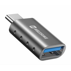 Αντάπτορας από USB-C σε USB-A ασημί