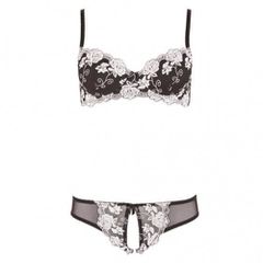 Cottelli Embroidery Lingerie Set-thumb-2