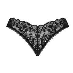 Plus size Obsessive Donna Dream crotchless thong Black-thumb-2