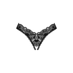 Plus size Obsessive Donna Dream crotchless thong Black-thumb-3